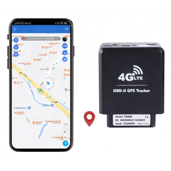 TK428-OBDII Type M1 4G  GPS Tracker SN32485