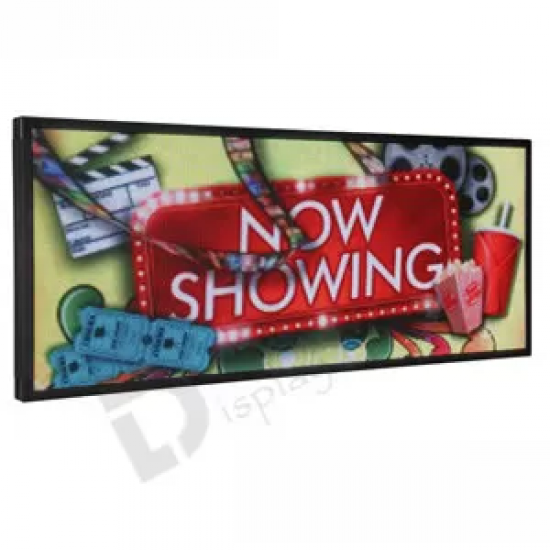  P5 Full color Water proof LED Display, Size:166x38x7.5 cm, Video, Text, Wi-Fi+USB, Resolution: 64*320 SN19823